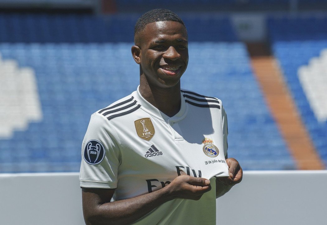 Mladý talent z Brazílie Vinicius se stal novou posilou Realu Madrid