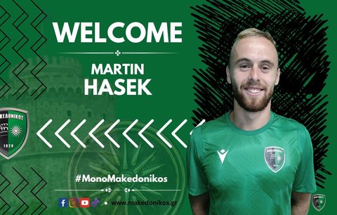Český fotbalista Martin Hašek má nové zahraniční angažmá. Bude působit v druhé řecké lize