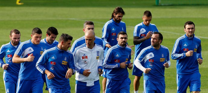 Řečtí fotbalisté si před utkáním s Českem do druhého utkání ve skupině evropského šampionátu věří