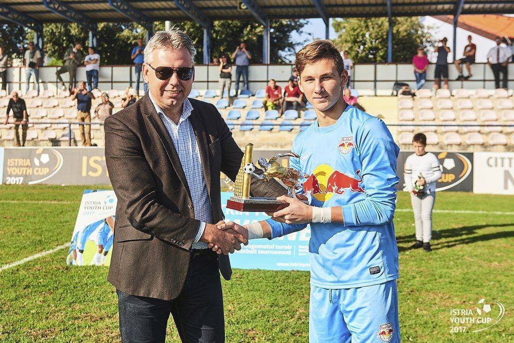 Český talent Adam Stejskal se stal nejlepším brankářem Istria Youth Cupu, kde hrály i Bayern, Chelsea či Inter