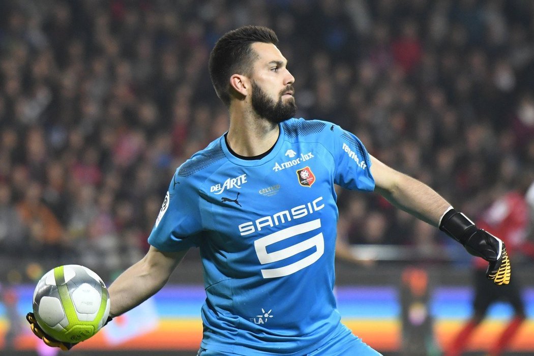 Tomáš Koubek v dresu Rennes