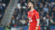 Reprezentační brankář Tomáš Koubek v dresu franczouského Stade Rennes