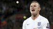 Wayne Rooney v dresu anglické reprezentace