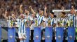 Argentinští fotbalisté se představili doma poprvé od triumfu na MS