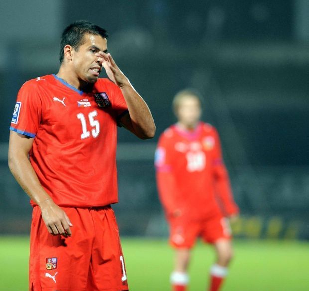 Milan Baroš střídá Milan Baroš střídá