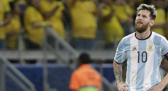 Messiho Argentina hazarduje. Propadla s Brazílií, trefil se i Neymar