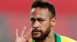 Neymar nastřílel hattrick a v historických tabulkách brazilské reprezentace přeskočil Ronalda