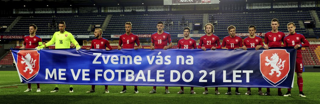 Fotbalisté české reprezentace zvou na ME do 21 let
