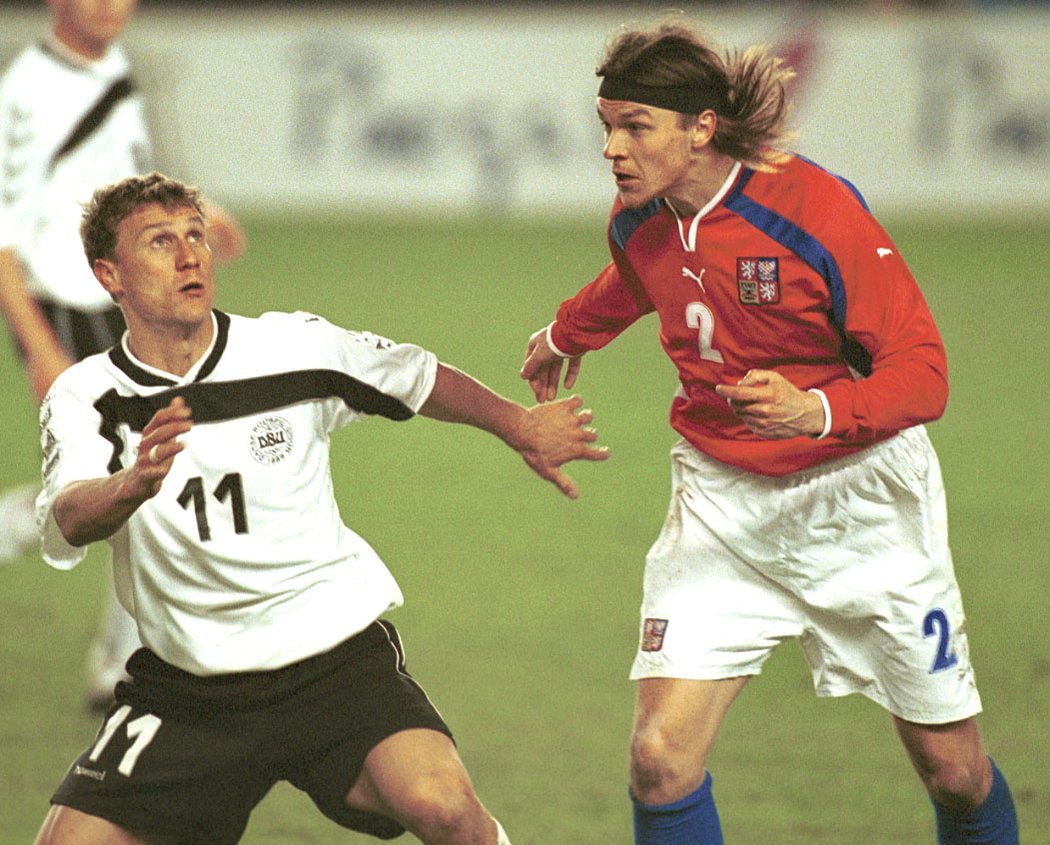 Tomáš Ujfaluši v zápase s Dánskem