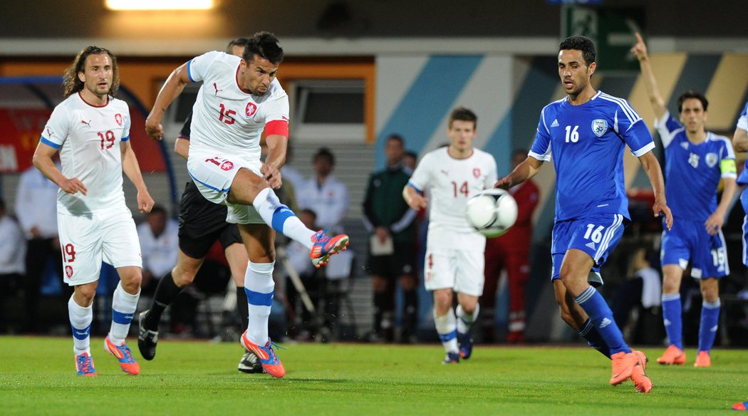 V přátelském zápase proti Izraeli na soustředění před EURO 2012 dal Milan Baroš svůj poslední reprezentační gól