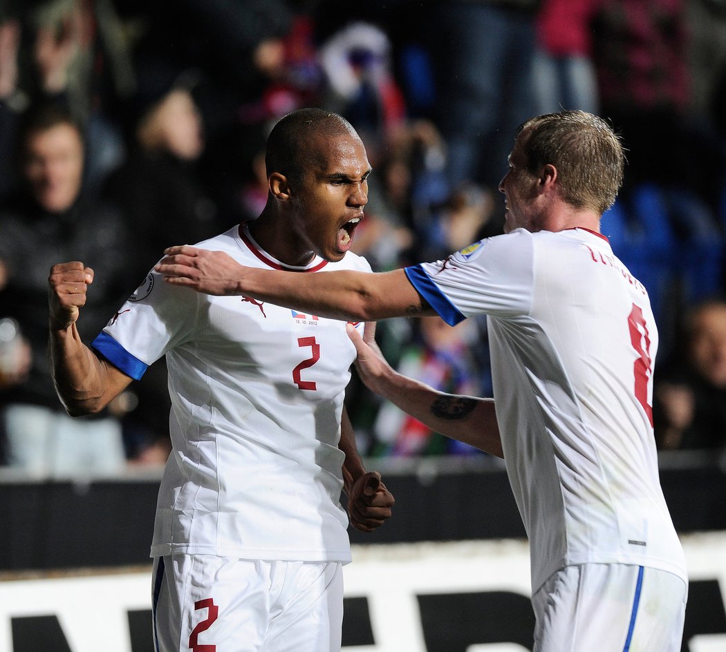 Gebre Selassie měl z gólu pořádnou radost, prolomil střelecké trápení českého týmu