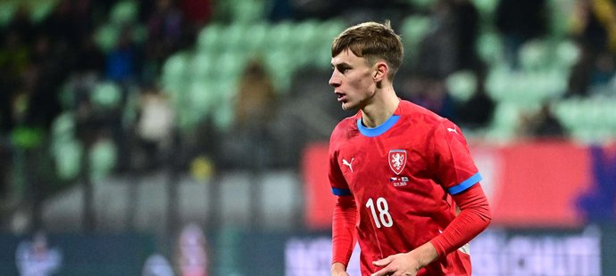 Kryštof Daněk v utkání proti San Marinu