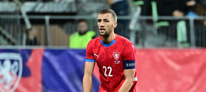 Tomáš Souček neproměnil penaltu v utkání proti San Marinu