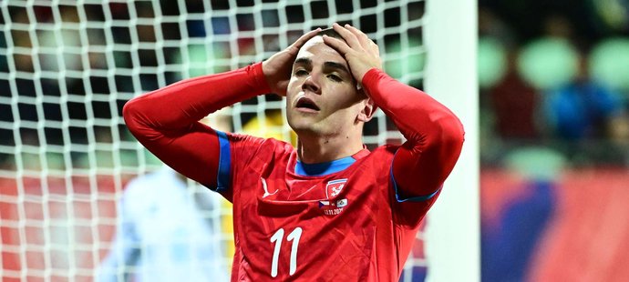 Václav Sejk v utkání proti San Marinu