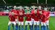 Český tým před utkáním proti San Marinu Český tým před utkáním proti San Marinu