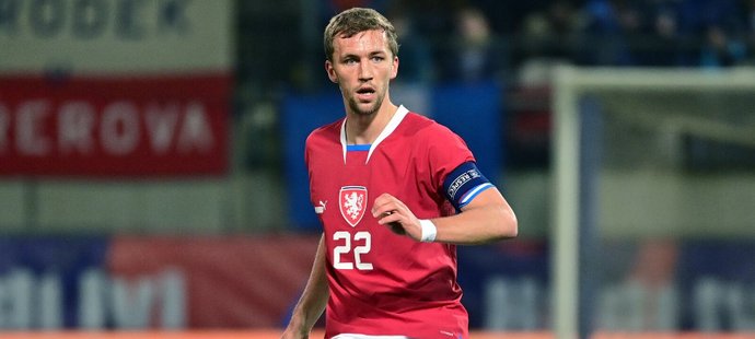 Kapitán české fotbalové reprezentace Tomáš Souček