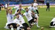 Německá radost po vítězství na poháru FIFA