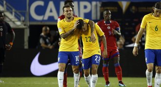 Brazílie zabrala, na Copě América deklasovala Haiti 7:1