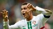 A mám vás... Cristiano Ronaldo slaví svůj gól v české síti