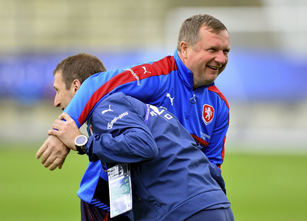 Pavel Vrba a Ondřej Lípa v dobrém rozpoložení (archivní foto)