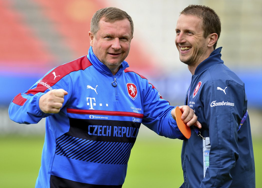 Pavel Vrba a Ondřej Lípa v dobrém rozpoložení