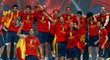 Španělsko si užívá oslav zlatého hattricku