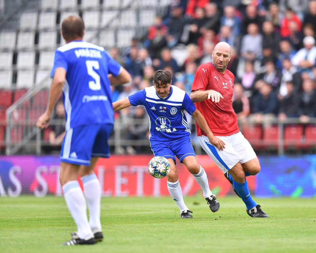 Jan Koller v akci