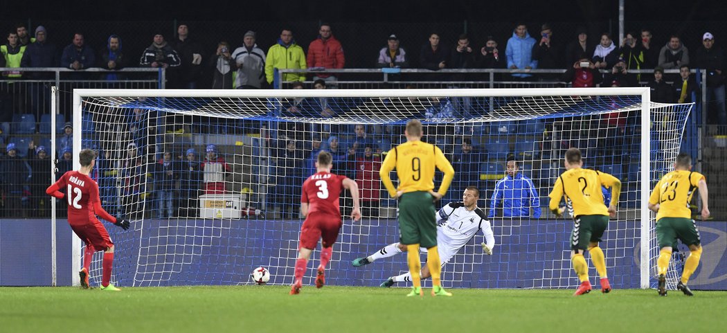 Tomáš Hořava proměnil penaltu