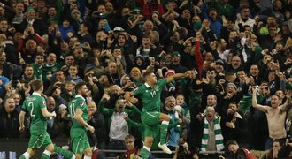 Irové slaví postup na EURO, Češi stále mohou být v druhém koši