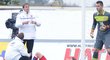 Lékař české jednadvacítky naznačuje, že zraněný Marek Hanousek bude muset ze zápasu s Ruskem odstoupit
