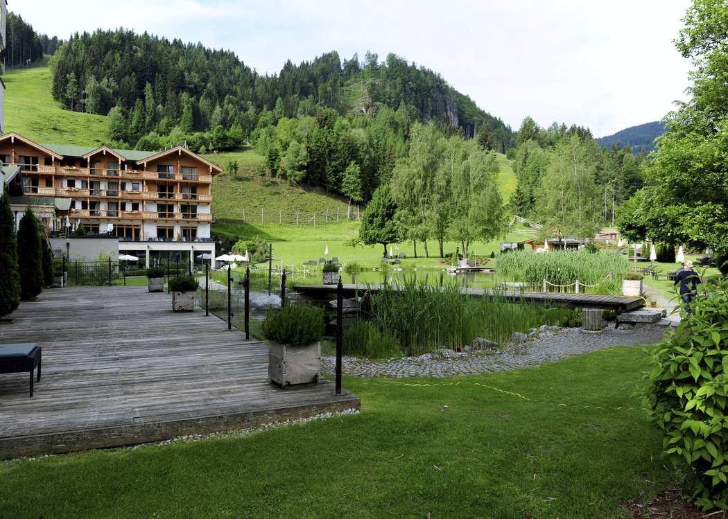 V tomhle hotelu bydlí v Leogangu německá jednadvacítka