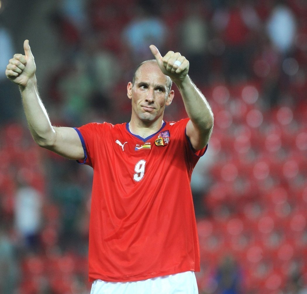 Jan Koller děkuje fanouškům