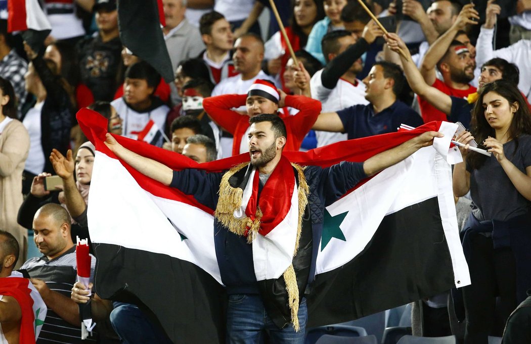 Syrští fanoušci před zápasem s Austrálií věřili v postup