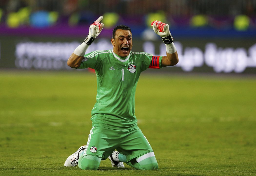 Essam el-Hadary je národním hrdinou Egypta.  Zkušený brankář v 45 letech poprvé okusí atmosféru mistrovství světa