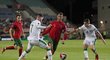 Cristiano Ronaldo řídil otočku proti Irsku