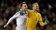 Dánští fotbaloví hrdinové! Christian Eriksen a Kasper Schmeichel slaví postup na světový šampionát do Ruska 