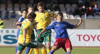 Dobrá zpráva pro Čechy: Litevci pouze remizovali s Lichtenštejnskem