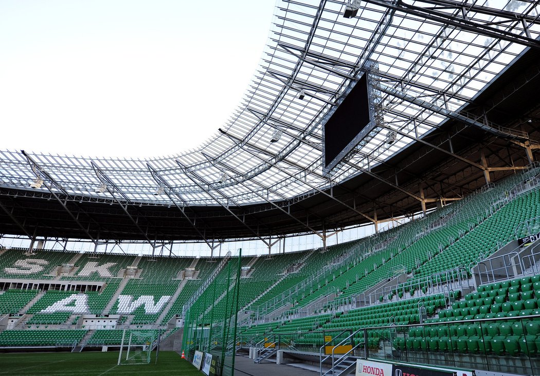 Na české fotbalisty čeká ve Wroclawi nádherná fotbalová aréna
