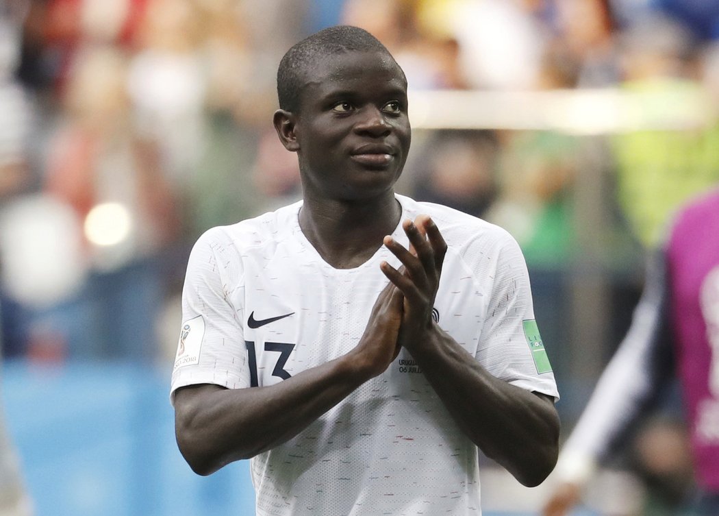 N&#39;Golo Kanté na mistrovství světa hrál znovu skvěle, ve své práci je jedinečný