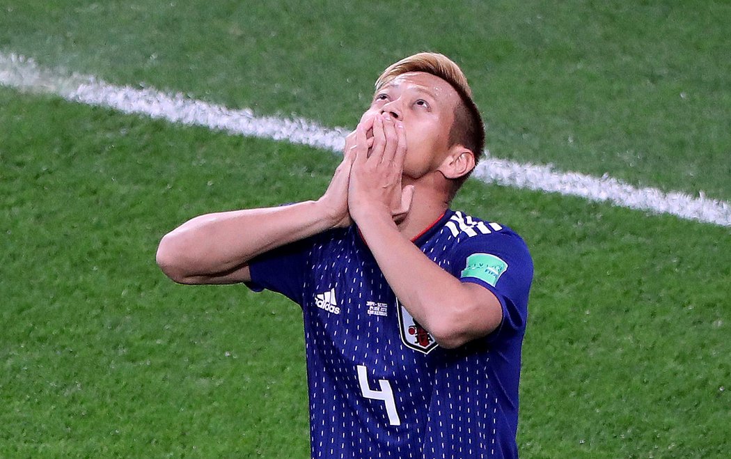 Jeden z nejhvězdnějších japonských fotbalistů posledních let Keisuke Honda se postaral o vyrovnání proti Senegalu