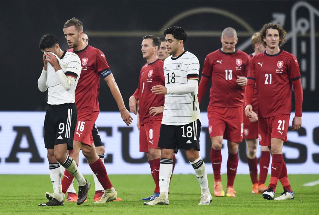 Česká fotbalová reprezentace podlehla v přípravném utkání Německu 0:1