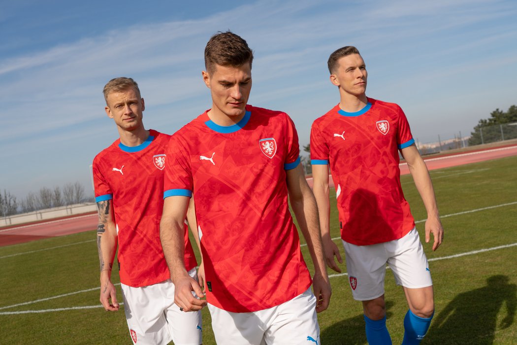 V těchto dresech se představí česká fotbalová reprezentace na EURO 2024 v Německu
