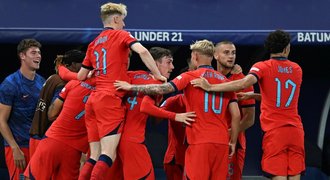 Debakly v semifinále EURO U21. O trofej si zahrají Anglie a Španělsko