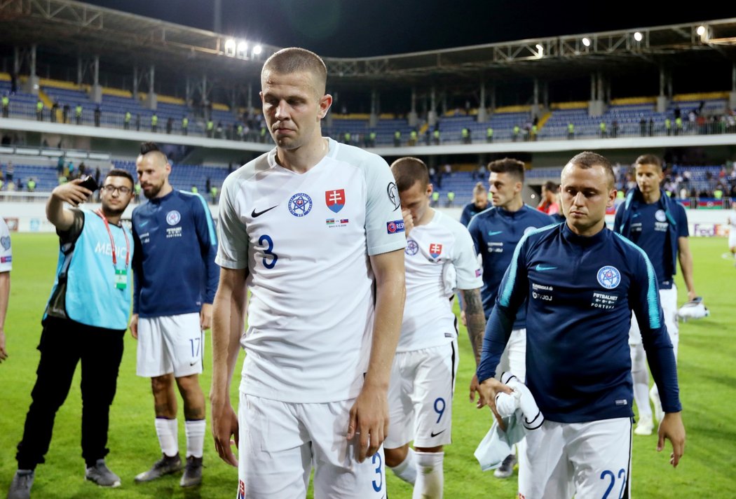 Fotbalisté Slovenska vyhráli důležité utkání na horké ázerbájdžánské půdě 5:1 a připsali si druhou výhru v kvalifikační skupině