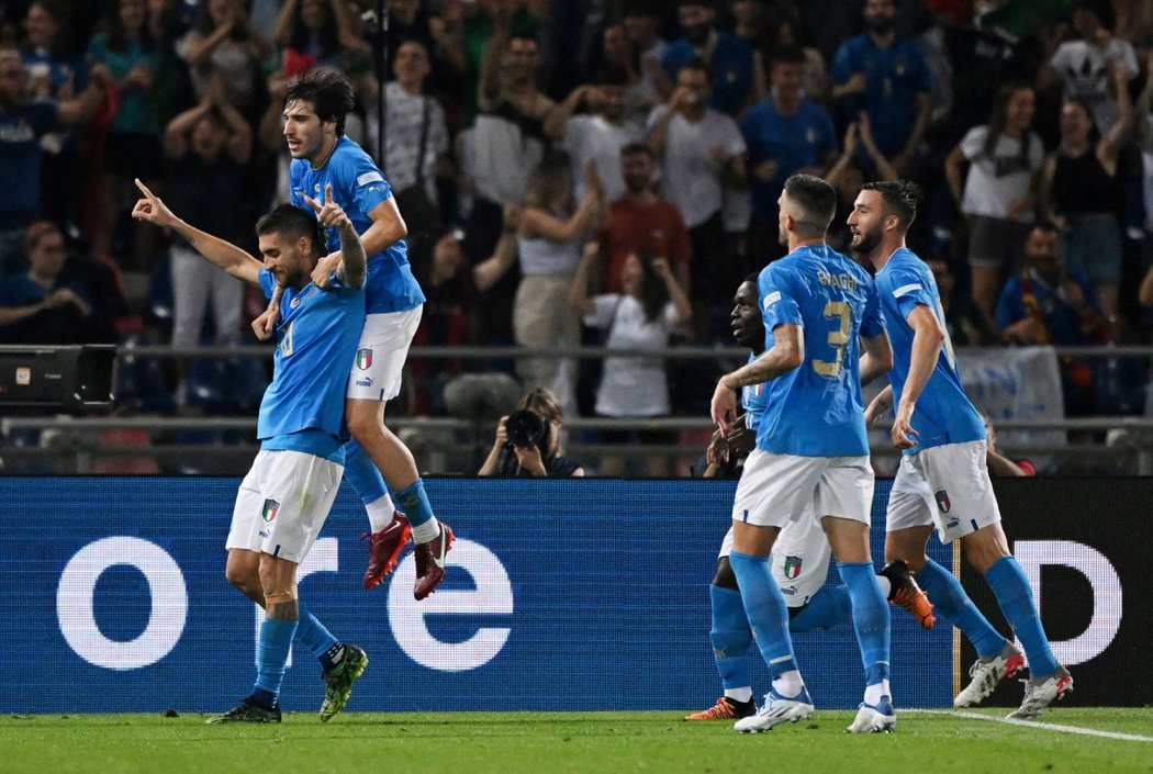 Lorenzo Pellegrini poslal Italy v utkání proti Německu do vedení