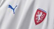 Detail na nový dres české fotbalové reprezentace pro EURO 2024