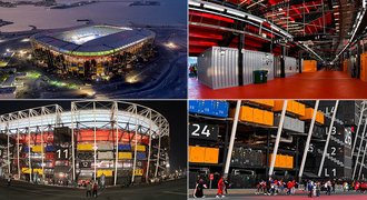 Unikátní stadion v Kataru: „skládačka“ z kontejnerů, po MS se rozebere