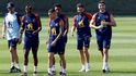 Španělští fotbalisté se připravují na středeční vstup do šampionátu proti Kostarice