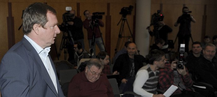 Pavel Vrba přichází se svou první nominací v reprezentaci na tiskovou konferenci