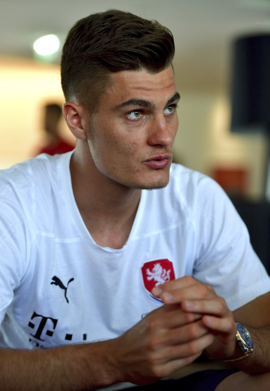 Patrik Schick na reprezentačním srazu mluvil o první sezoně v AS Řím